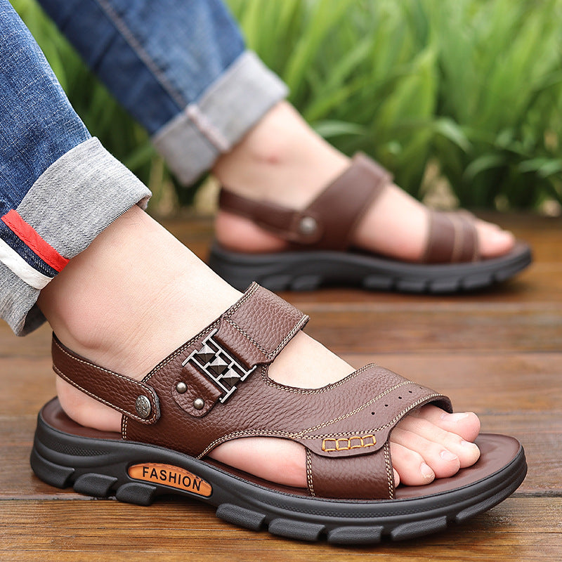 2-in-1 Outdoor Slides & Beach Shoes with Soft Sole