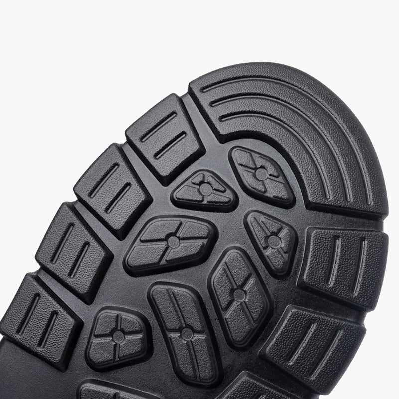 brown 2-in-1 Outdoor Slides & Beach Shoes with Soft Sole