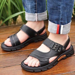 2-in-1 Outdoor Slides & Beach Shoes with Soft Sole