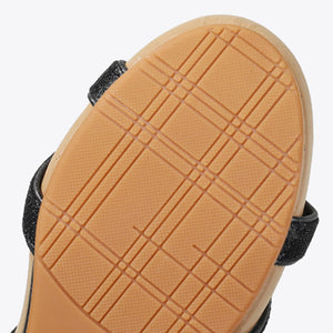 Bohemia beads decor T-strap wedge sandals