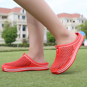 Breathable Summer Clogs for Men,  Lightweight Garden Sandals with Ventilation Holes