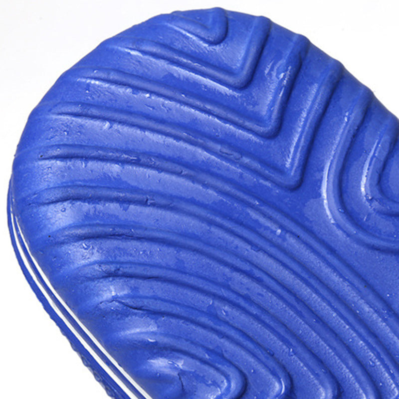 blue Breathable Summer Clogs for Men,  Lightweight Garden Sandals with Ventilation Holes