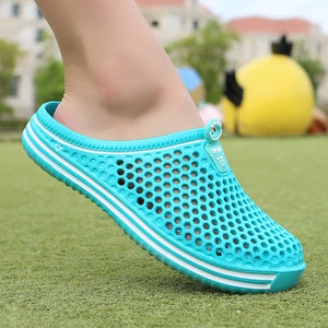 Breathable Summer Clogs for Men,  Lightweight Garden Sandals with Ventilation Holes