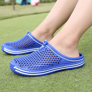 Breathable Summer Clogs for Men,  Lightweight Garden Sandals with Ventilation Holes