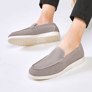 Men's Brushed Suede Slip-On Loafers