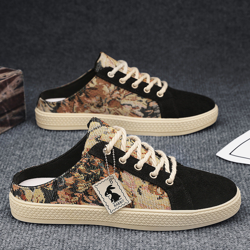 Men's Canvas Slip-On Shoes for Summer