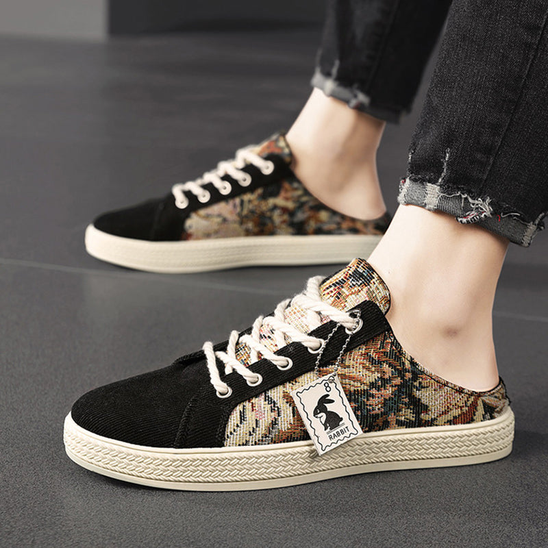 Men's Canvas Slip-On Shoes for Summer