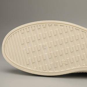 beige Men's Canvas Slip-On Shoes for Summer