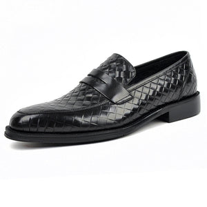 Men's Retro Woven Patterned Slip-Ons