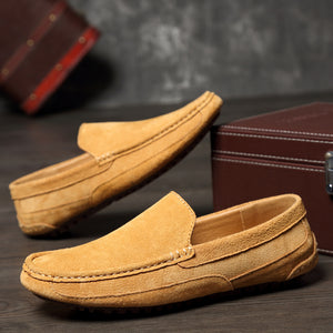 Men‘s flat slip on anti-skid loafers