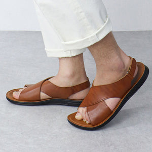Men's adjustable velcro slingback sandals