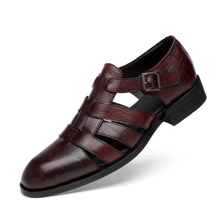coffee Men's fisherman sandals dress shoes