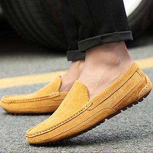 Men‘s flat slip on anti-skid loafers