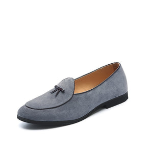 Men's slip-on bow loafers