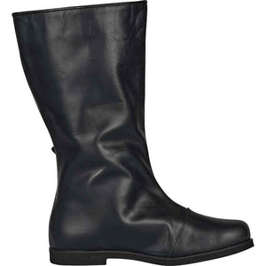 Men's vintage faux leather Halloween cosplay riding boots