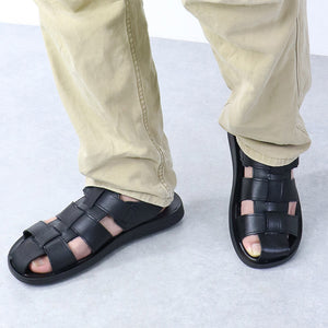 Men's vintage fisherman sandals with soft sole
