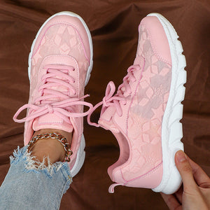 Summer breathable mesh sneakers lightweight comfortable