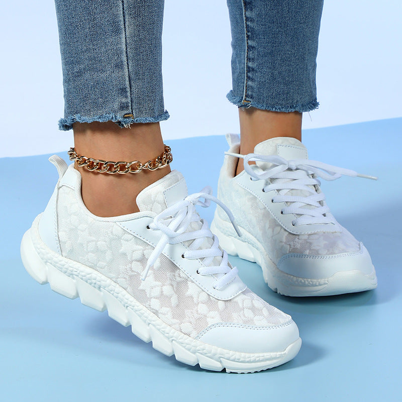 Summer breathable mesh sneakers lightweight comfortable