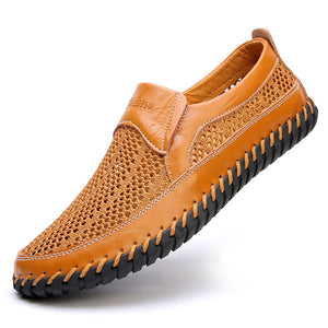 yellow Summer men's hollow beach shoes