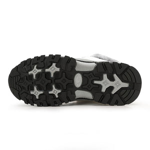 Women's Plush-Cuff Lace-Up Snow Boots – Chunky Lug Sole