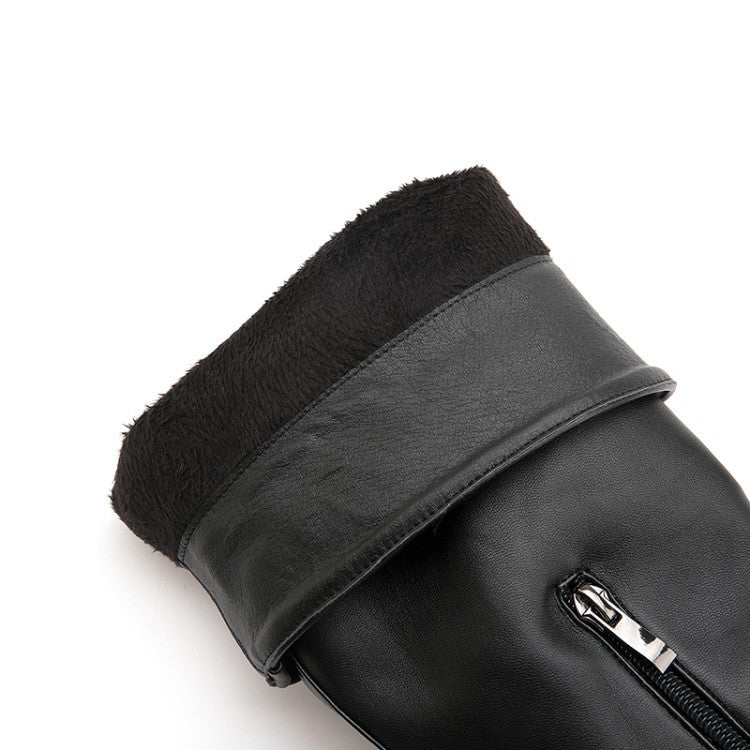 black Women's classic knee high riding boots