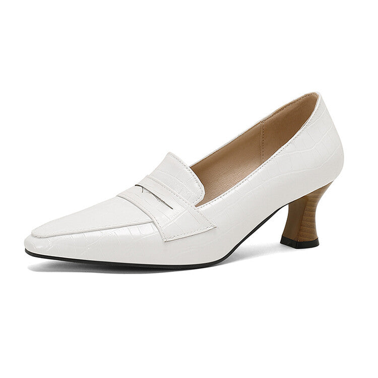 Women's comfortable kitten heels pumps 2 inches