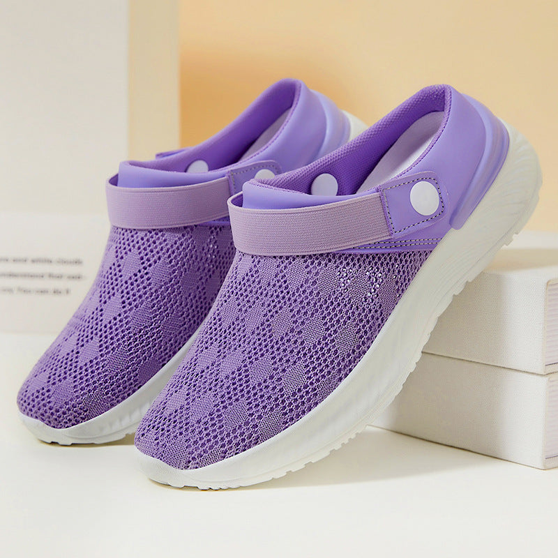 Women's summer breathable slip-on shoes