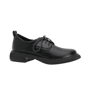 Retro-Inspired Derby Shoes for Women – Wide Toe Lace-Up Detail + Comfortable Vintage Derby for Everyday Wear