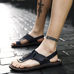 Men Sandals Slip On Fashion Flip Flops