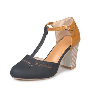 New Arrival Chunky Heel Sandals For Women - GetComfyShoes