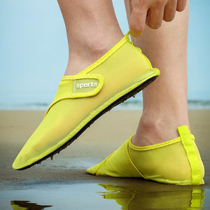 Men Barefoot Mesh Quick-Dry Water Beach Swim Shoes - fashionshoeshouse
