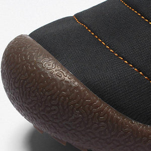 Men Winter Water-resistant Fur Warm Flat Shoes Cotton Slippers