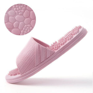 Women massage home bathroom 
flat slide comfortable sandals