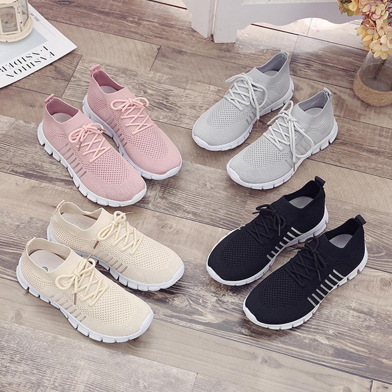 Women Fashion Slip On Shoes Athletic Sneaker - fashionshoeshouse