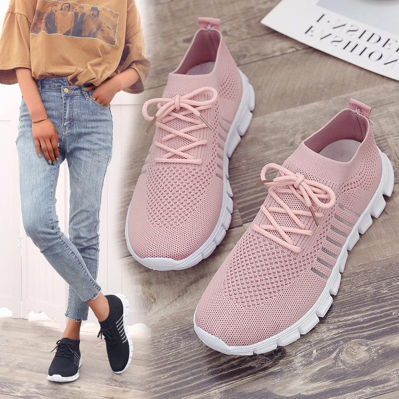 Women Fashion Slip On Shoes Athletic Sneaker - fashionshoeshouse