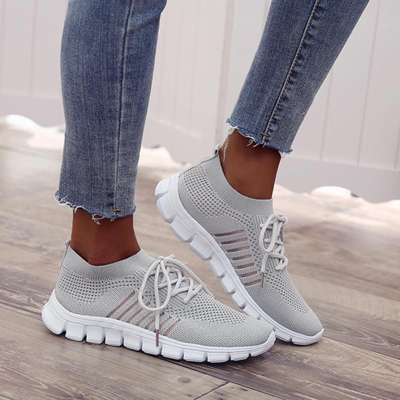 Women Fashion Slip On Shoes Athletic Sneaker - fashionshoeshouse