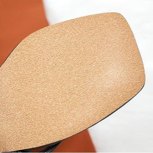 Women irregular ring toe stiletto flip flop heels