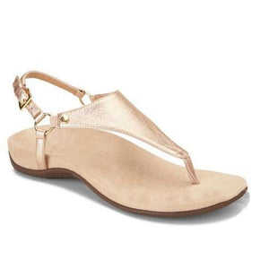 Women ankle strap summer 
casual thong sandals