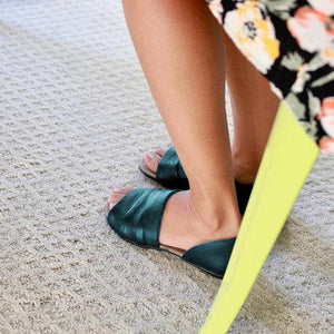 Cut out flat ruffles peep toe sandals
