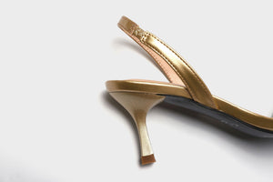 Women fashion pointed toe strap slingback stiletto heels