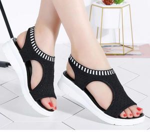 Summer Breathable Comfort Mesh Platform Sandals
