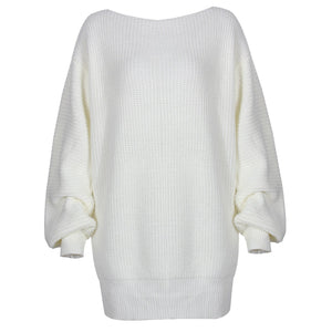 Women dressy pullover long sleeve crew neck sweater