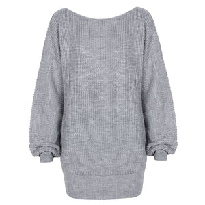 Women dressy pullover long sleeve crew neck sweater