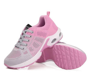 Women's air cushion running shoes lightweight sneakers colorful breathable outdoor sports shoes