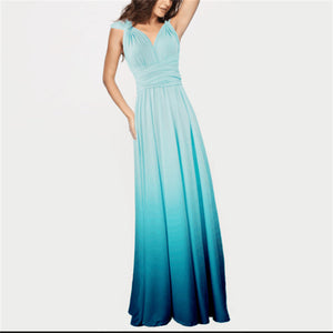 Sexy backless multi-way wrap floor-length dress | transformer evening gowns long prom dress