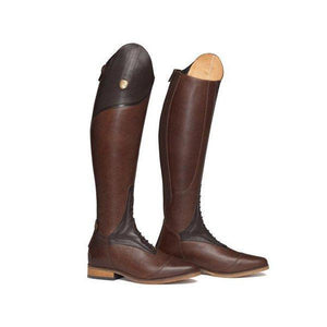 Women's knee high riding boots pointed toe riding boots