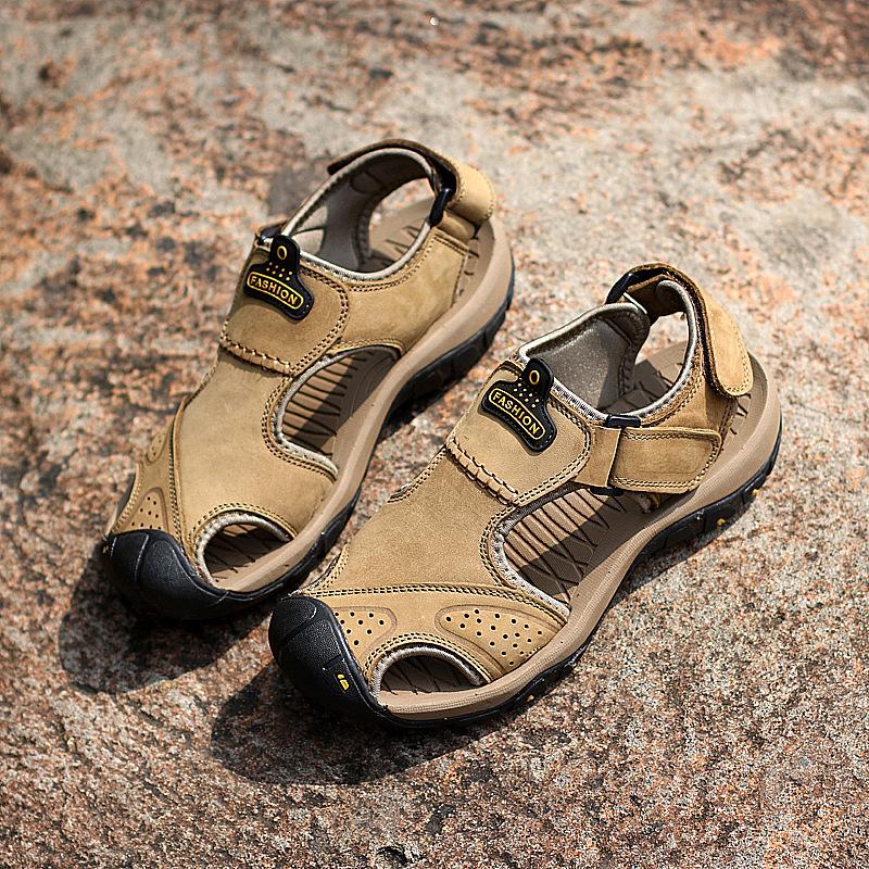 Men Summer Shoes Breathable Casual Beach Hiking Sandals - fashionshoeshouse