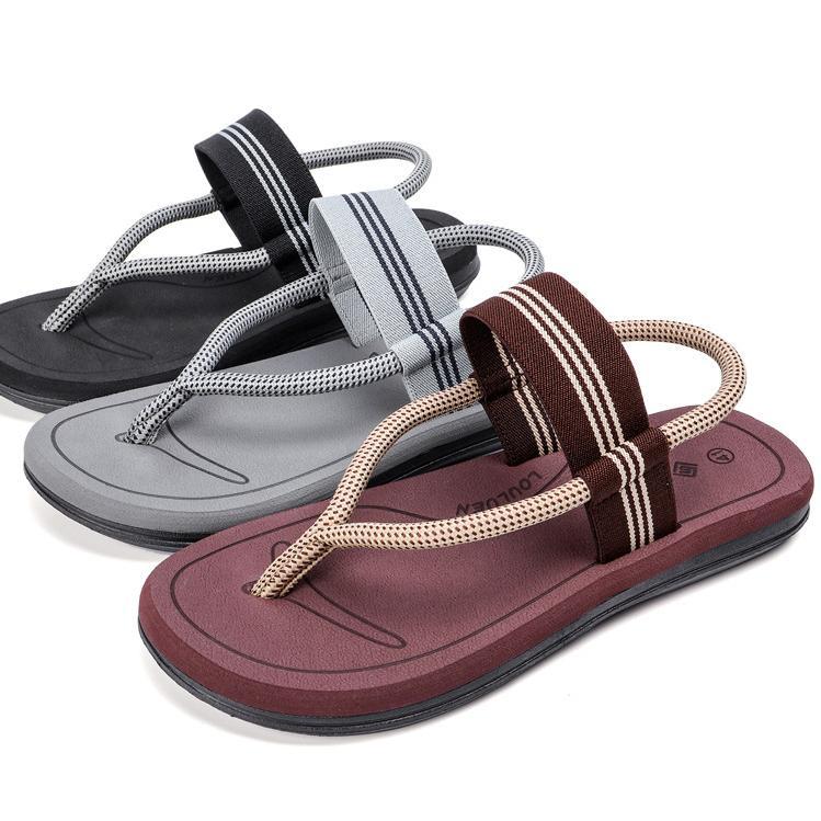 Men slides flip flops summer holiday beach slide sandals