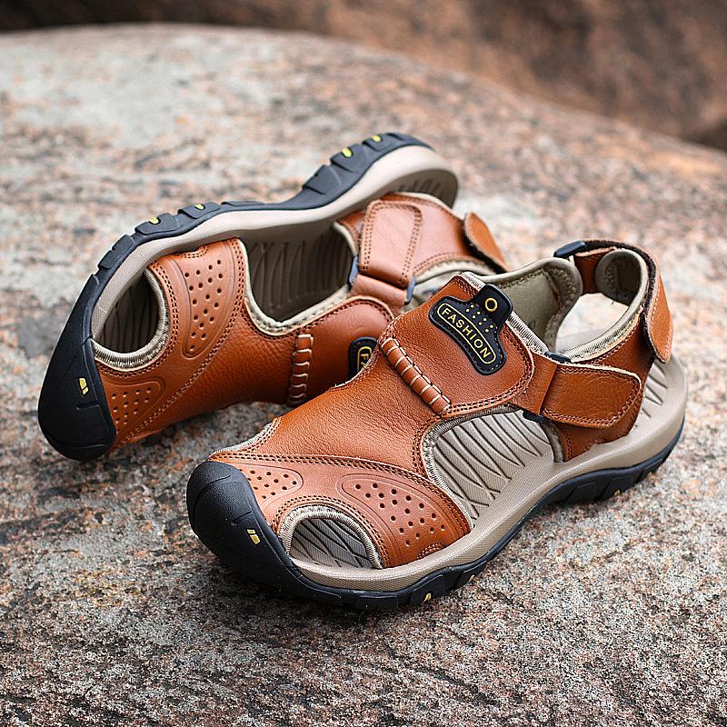 Men Summer Shoes Breathable Casual Beach Hiking Sandals - fashionshoeshouse