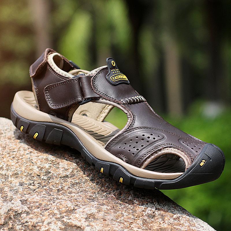 Men Summer Shoes Breathable Casual Beach Hiking Sandals - fashionshoeshouse